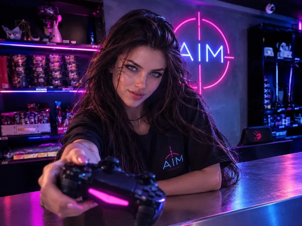 Мия — кибер-ассистент AIM Gaming Club, чат-бот на сайте aimclub.ru